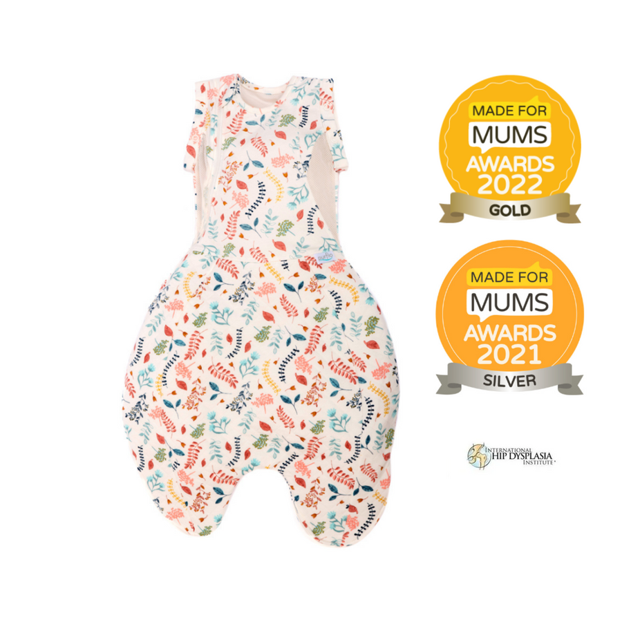 Purflo® vystyklas - miegmaišiukas 2,5 TOG (0-4 mėn.) - su augaliniu motyvu