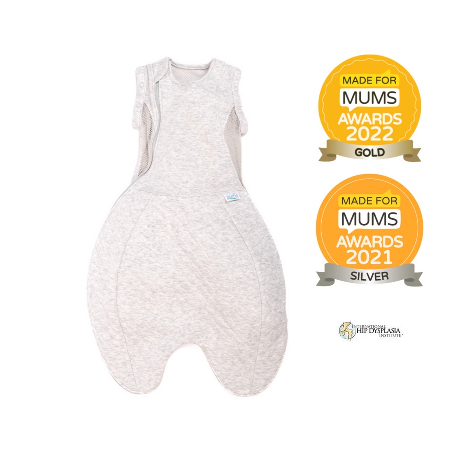 Purflo® vystyklas - miegmaišiukas 2,5 TOG (0-4 mėn.) - pilkas