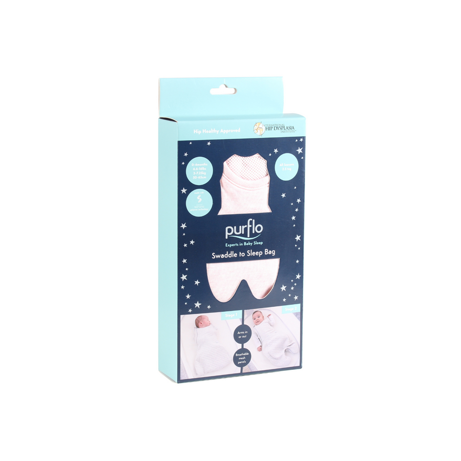 Purflo® vystyklas - miegmaišiukas 2,5 TOG (0-4 mėn.) - pilkas