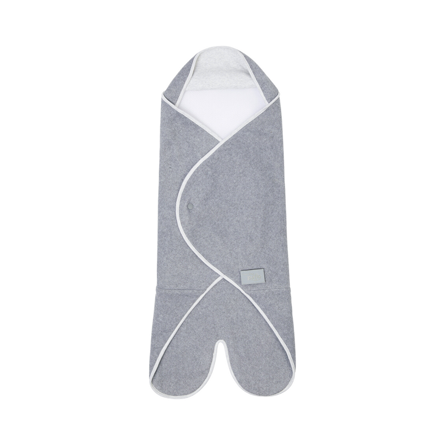 Purflo® jauki įvyniojama kelioninė antklodė (0-9 mėn.) - pilka