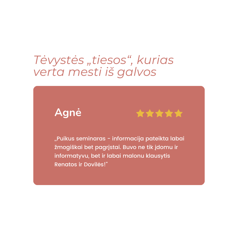 Tėvystės „tiesos“, kurias verta mesti iš galvos || Dovilė Šafranauskė ir Renata Cikanaitė iFuture