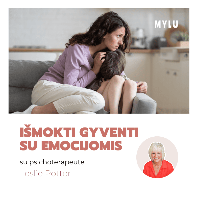Išmokti gyventi su emocijomis || Renata Cikanaitė ir Leslie Potter ...