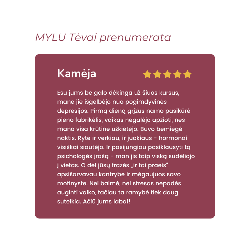 MYLU Tėvai prenumerata tėvams nėštumo kursai tėvystės mokymai specialistų patarimai video seminarai specialistų pagalba ir patarimai laukiuosi kūdikio [agalba naujiems tėmas nuo nėštumo iki 3 metų palaikymas visą parą 1