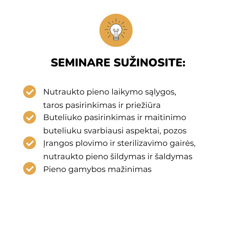Maitinimas nutrauktu pienu (0-3 mėn.) || Eglė Gurčinė
