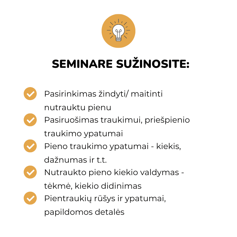 Maitinimas nutrauktu pienu (0-3 mėn.) || Eglė Gurčinė