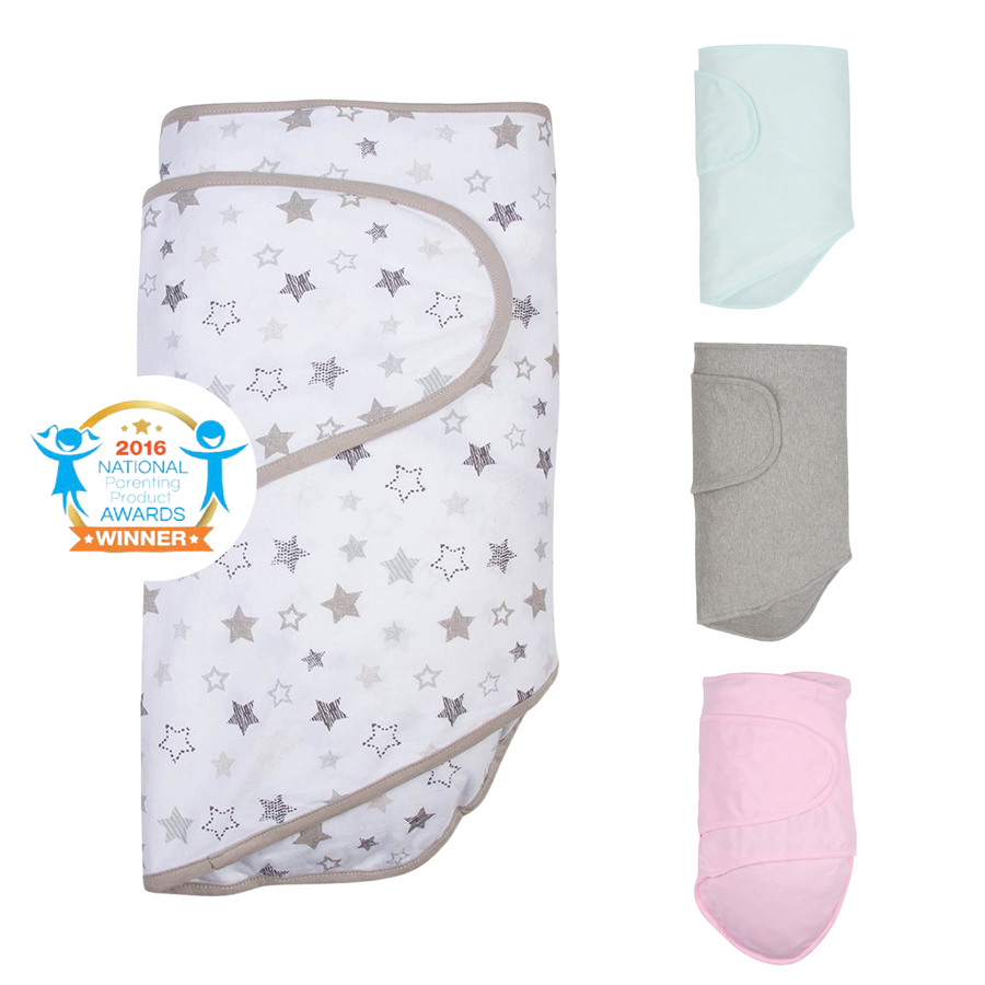 MIRACLE BLANKET® Vystyklas kūdikiams (0-4 mėn.) | 13 skirtingų RAŠTŲ
