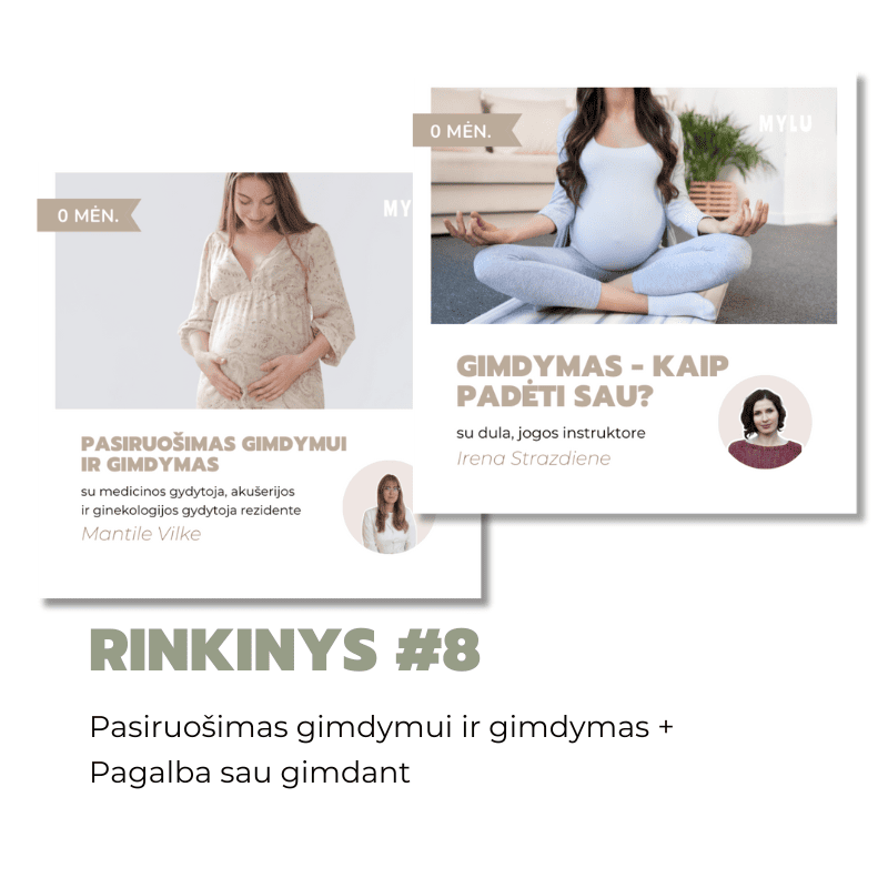 Pasiruošimas gimdymui ir gimdymas pagalba sau gimdymo metu Mantilė Vilkė Irena Strazdienė kaip pasiruošti gimdymui kas laukia gimdymo metu gimdymo etapai sąrėmiai sąrėmių skausmo malšinimas 