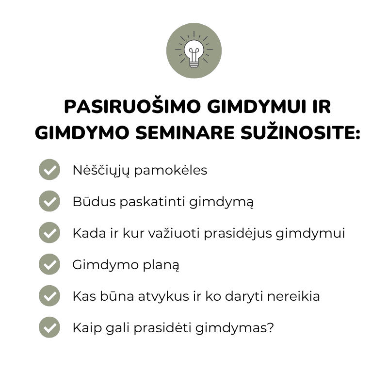 Pasiruošimas gimdymui ir gimdymas pagalba sau gimdymo metu Mantilė Vilkė Irena Strazdienė kaip pasiruošti gimdymui kas laukia gimdymo metu gimdymo etapai sąrėmiai sąrėmių skausmo malšinimas 