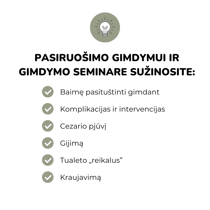 Pasiruošimas gimdymui ir gimdymas pagalba sau gimdymo metu Mantilė Vilkė Irena Strazdienė kaip pasiruošti gimdymui kas laukia gimdymo metu gimdymo etapai sąrėmiai sąrėmių skausmo malšinimas 