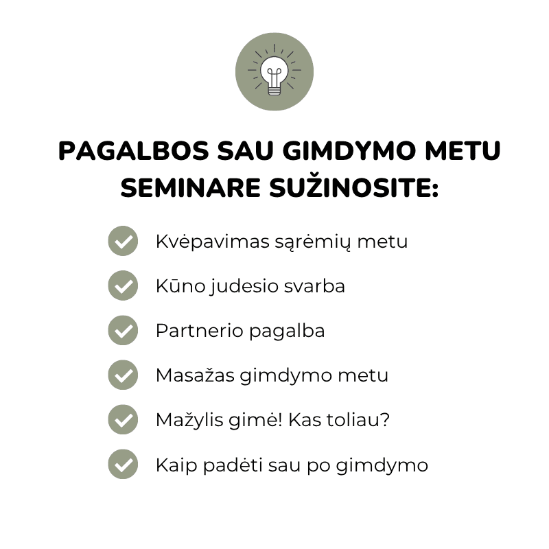 Pasiruošimas gimdymui ir gimdymas pagalba sau gimdymo metu Mantilė Vilkė Irena Strazdienė kaip pasiruošti gimdymui kas laukia gimdymo metu gimdymo etapai sąrėmiai sąrėmių skausmo malšinimas 