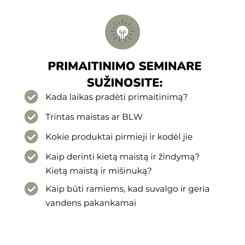 Rinkinys #3 (6-12 mėn.) Savarankiškas miegas + Primaitinimas Savarankiškas vaikų miegas švelnūs migdymo mėtodai Kūdikių primaitinimas Dovilė Šafranauskė Živilė Dumbraitė-Varkalienė primaitinimo pradžia