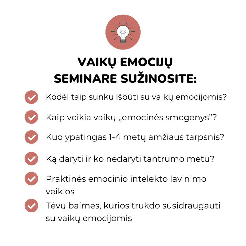 Rinkinys #5 Vaikų emocijos + Tėvų emocijos + Patyriminis emocijų pažinimo lavinimas Mylu.lt seminarai emocijų priėmimas emocijų valdymas tėvystė vaikų auklėjimas tėvystės patarimai Dovilė Šafranauskė Žydrė Dargužytė-Černiauskė