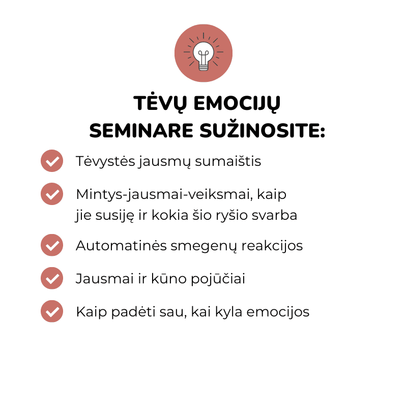 Rinkinys #5 Vaikų emocijos + Tėvų emocijos + Patyriminis emocijų pažinimo lavinimas Mylu.lt seminarai emocijų priėmimas emocijų valdymas tėvystė vaikų auklėjimas tėvystės patarimai Dovilė Šafranauskė Žydrė Dargužytė-Černiauskė