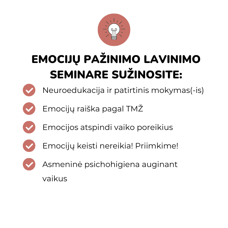 Rinkinys #5 Vaikų emocijos + Tėvų emocijos + Patyriminis emocijų pažinimo lavinimas Mylu.lt seminarai emocijų priėmimas emocijų valdymas tėvystė vaikų auklėjimas tėvystės patarimai Dovilė Šafranauskė Žydrė Dargužytė-Černiauskė