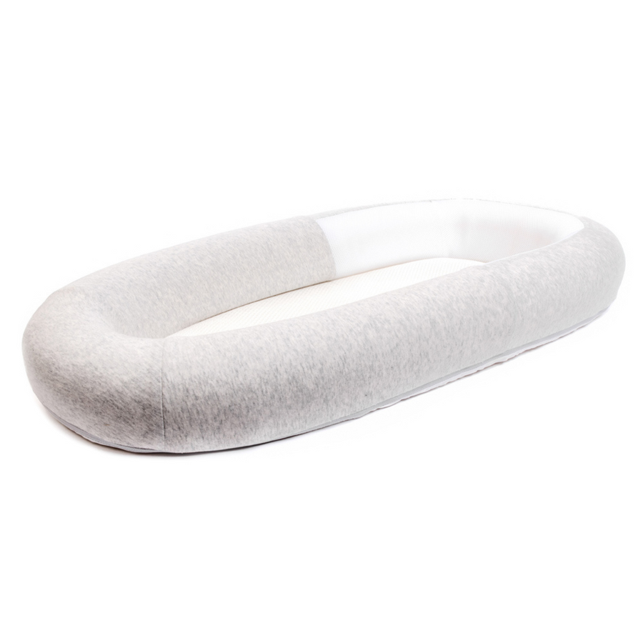 Purflo® Sleep Tight kūdikio lovytė - su pilku apvadu