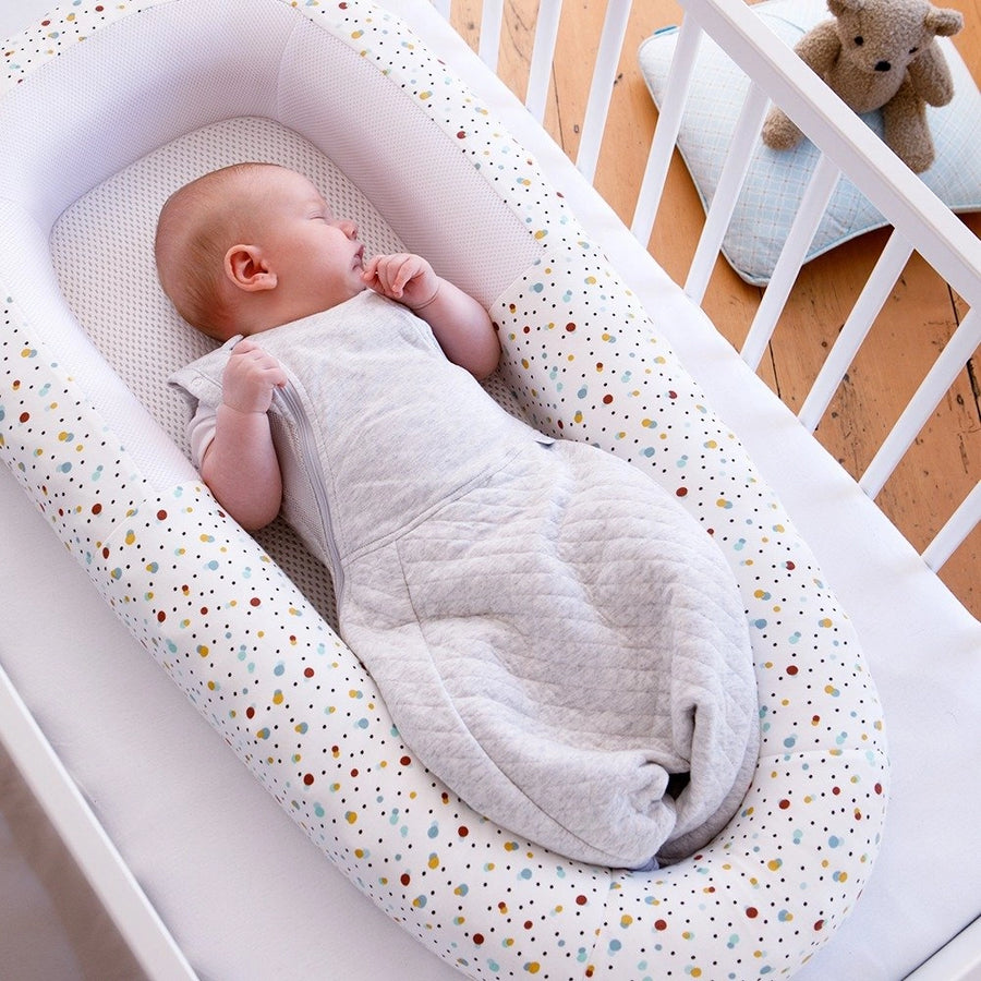 PRESALE Purflo® Sleep Tight kūdikio lovytė - su taškeliais
