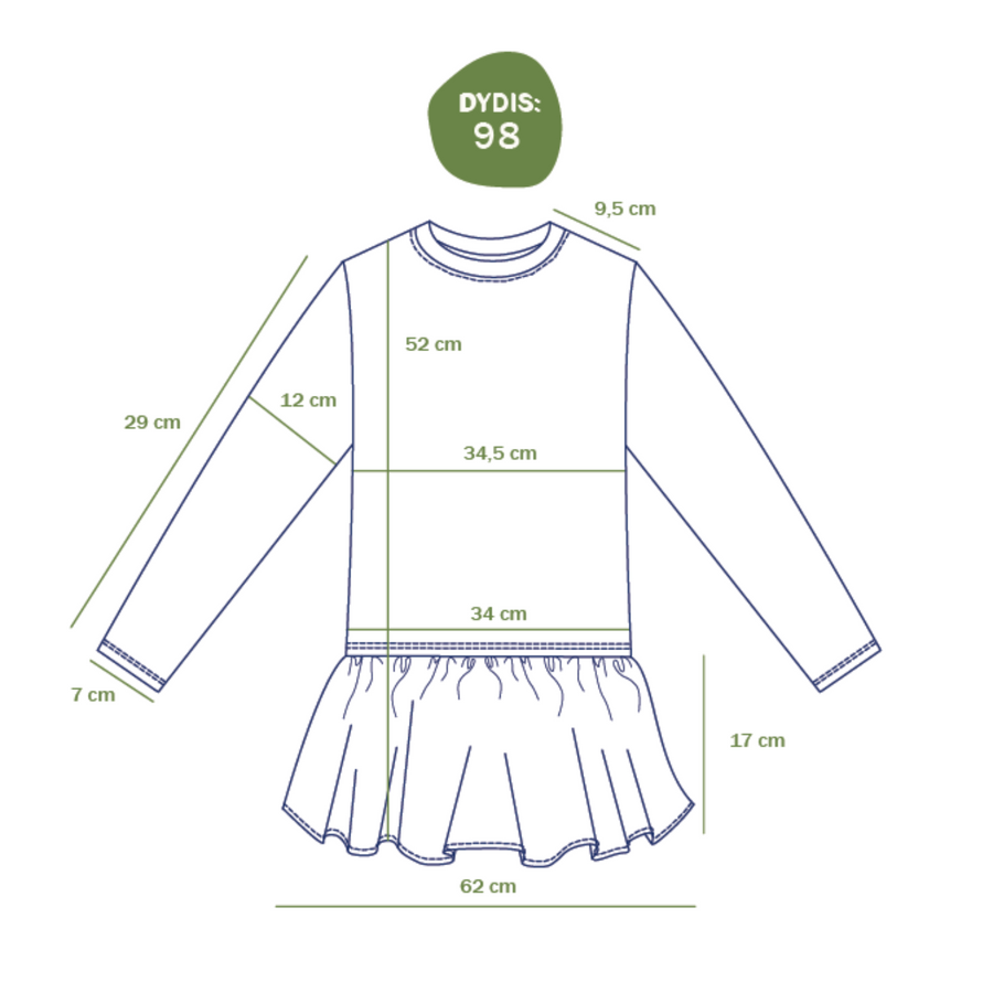 Mylu WEAR® Suknelė | Džiunglės